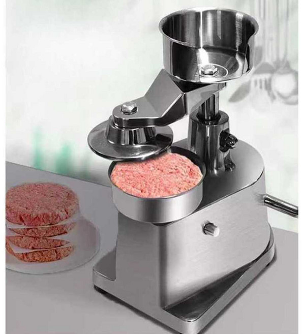 패티 프레스 고기 제조기 햄버거 업소용 성형 누름판, 02.직경 13cm, 1개