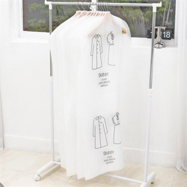 아트박스/가쯔 화이트베이직옷커버코트5장