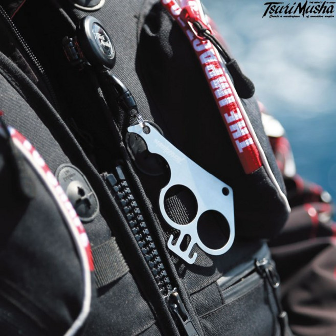 쯔리무사 SFG 너클 라인 결속, 1개, 스테인레스