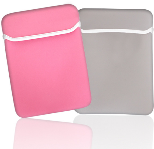 노트케이스 파우치 타블릿파우치 탭파우치 이북파우치 전자책파우치 10인치 파우치 11인치 파우치 그레이 + 핑크, 핑크+그레이