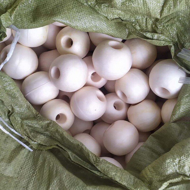 [만선 기원 부표] 둥근스티로폼 부력볼 해상용 그물 부이, 지름 8cm의 부표 개당 가격