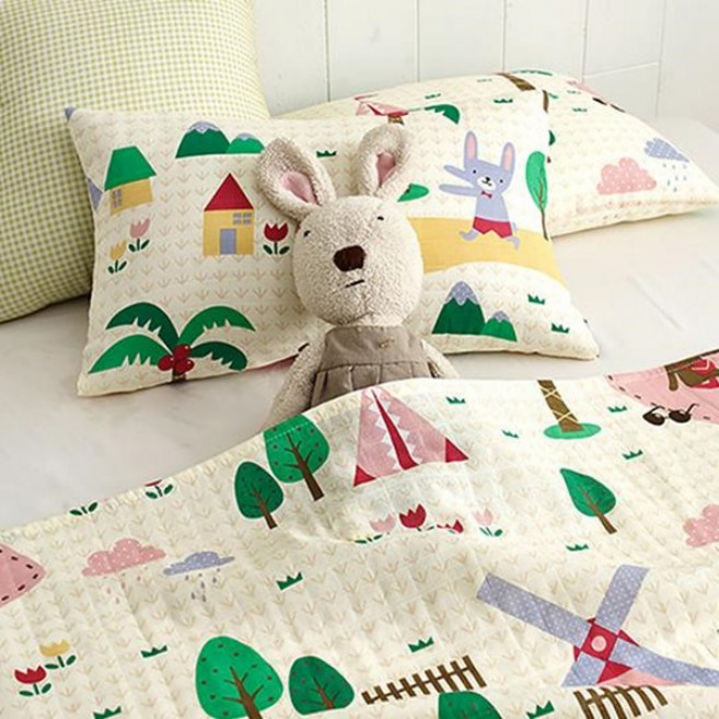 아기 유아 여름 이불 거즈 이불 블랭킷 홑이불 아기 담요 면거즈, 02_순면거즈홑이불_캠핑팜팜