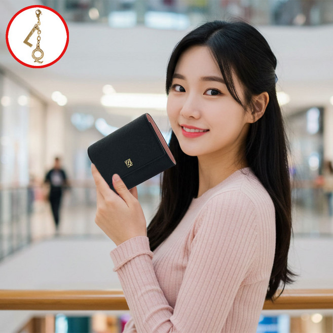 루이까또즈 여성 반지갑 가죽 지갑 여자 선물 명품 선물포장 C103