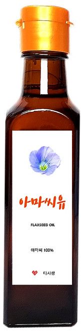 아마씨유 270ml 국내생산 오늘 짜서 신선한 오일 다사랑, 1개