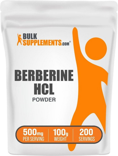 벌크서플리먼트 베르베린 500mg 파우더 Berberine HCL Powder 100g, 1개