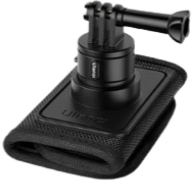 울란지 Go-Quick II 벨크로 백팩 액션캠 마운트, 1개, CO62