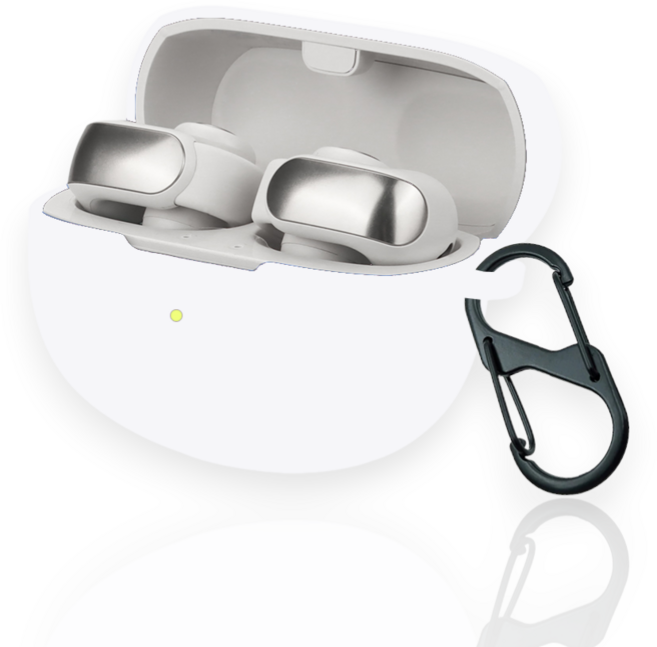 보스 울트라 오픈 이어버드 전용 일체형 컬러 하우징 케이스, WHITE