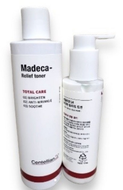 [센텔리안24] [동국제약] 마데카 릴리프 2종 세트(토너+로션), 1개