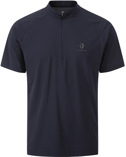 블랙야크 남성용 아이스프레쉬B 집업 반팔 티셔츠 1BYZTMU009