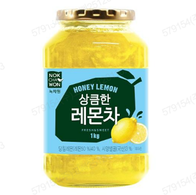 녹차원 꿀레몬차 1KG, 1개