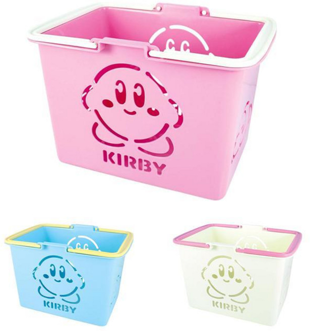 별의커비 컬러 바구니