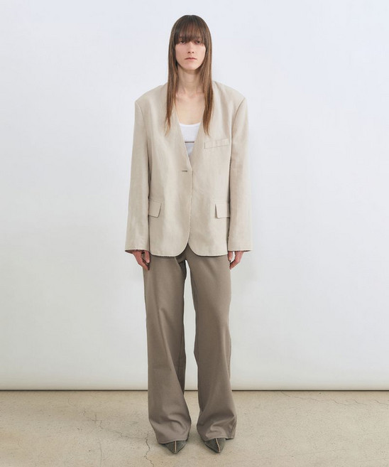 인사일런스 INSILENCE WOMEN 썸머 스트레치 팬츠 BEIGE IW2E2PT03BE 481513
