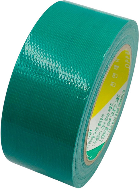 코랙코리아 청테이프 48mm x 15m, 녹색, 24개