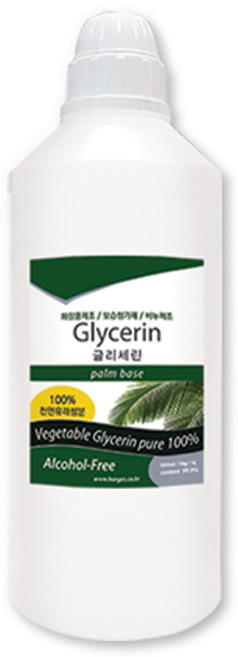 보르헤스 식물성 글리세린(VG) 보습제 화장품 원료 슬라임 재료, 1개