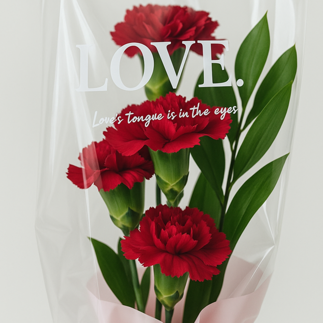 카네이션꽃다발 카네이션생화 택배 꽃배달싼곳 양재꽃시장, 카네이션 5송이(랜덤)--꽃만, 1개