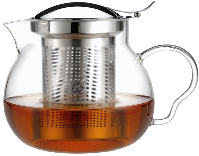 GlassKing 台灣製造 GK-812L 圓滿耐熱壺, 透明色, 1個, 800ml
