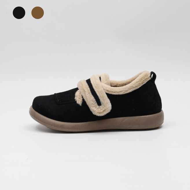 페조 여성 기모 슬립온 겨울 로퍼 단화 따뜻한 모카신 PZSL-SZ-MK-997