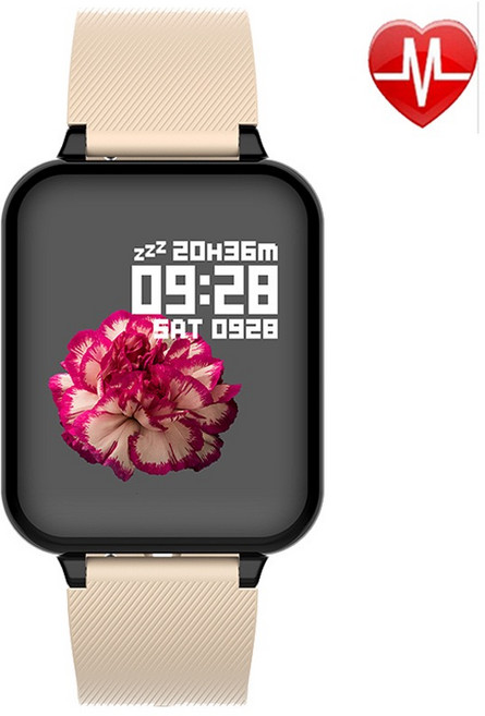 건강 스포츠 스마트워치 40mm, 금빛, B57