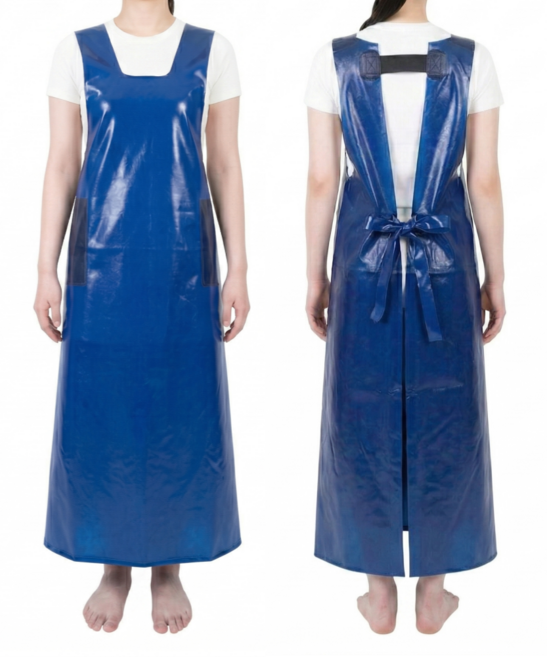 나나팝픽 가벼운 완벽 방수앞치마, 1개, 네이비