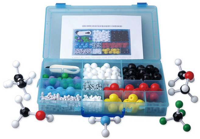 분자구조모형조립세트(18종296점), 1개