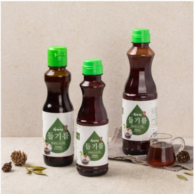 국내산 들깨 사용 들기름 청아띠 전통압착방식 착유 HACCP 국내 생산 세척 건조 살균 전공정 자동화 청결유지, 1개, 1L