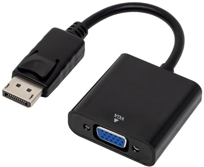 아이넥스(AINEX) DisplayPort - VGA 패시브 변환케이블 AMC-DPVGA-V