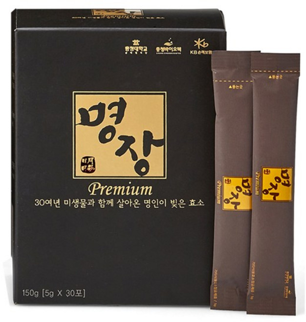 명장 프리미엄 5g 현미 발효추출 건강식품 유산균 면역조절 소화기능 [GB], 2개, 분말