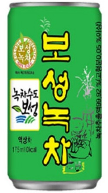 (형제)다인음료 서편제 녹차 캔음료수 업소용 가정용 녹차음료수, 60개, 175ml