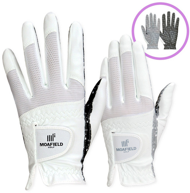 파크골프장갑 모아필드 메쉬 남성 왼손 오른손 양손 여성 22호 25호, 1 모아필드 메쉬 파크골프장갑 남성, 1개