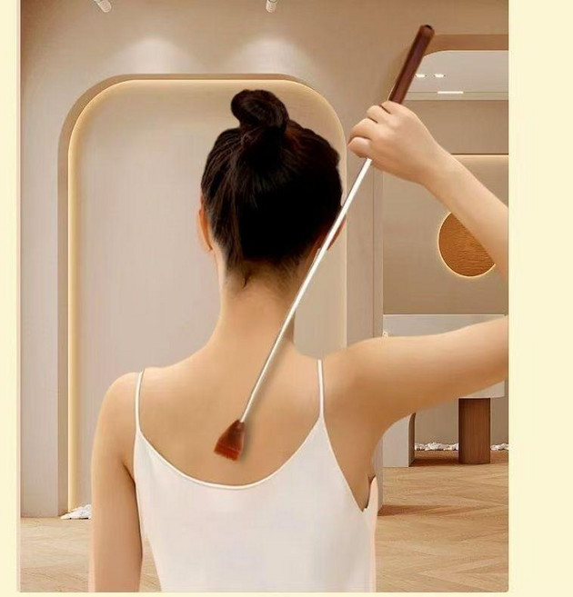 伸縮牛角癢癢撓 抓後背部神器, 1個