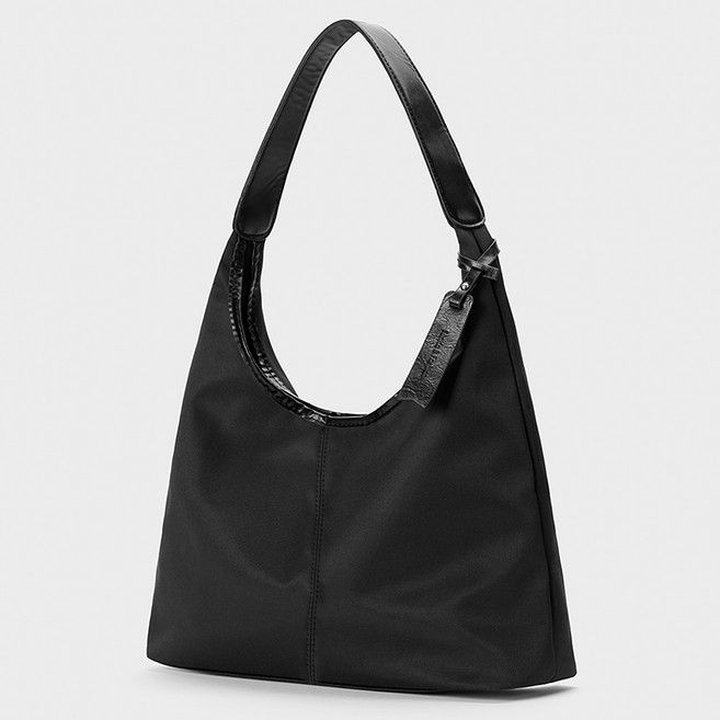 스웨이드 가죽 리버서블 데일리 숄더백 듀오