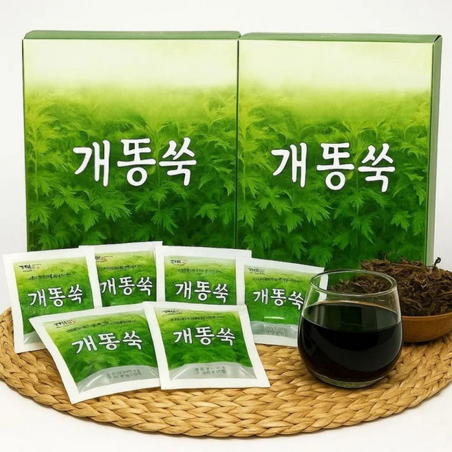 문경새재 개똥쑥 진액 100% 국산 개똥쑥즙 차 순수 자연산 어린잎 저온추출, 120개, 100ml