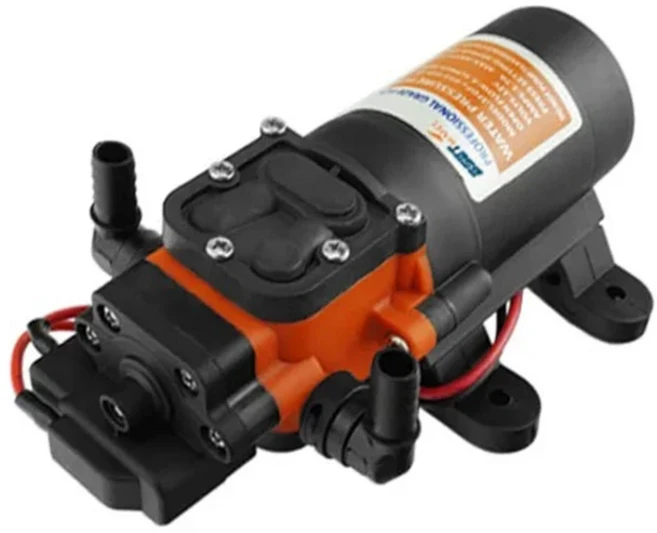 35PSI 12V 해양 워터 펌프 다이어프램 자체 프라이밍 보트 액세서리 샤워 화장실 RV 캐러밴 용 물 전송 모, 02 Pump x 1Pcs