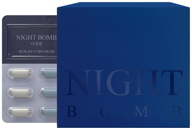 케이다이어트랩 나잇밤 낙산 800mg 수면 다이어트 포스트바이오틱스, 1개, 60정