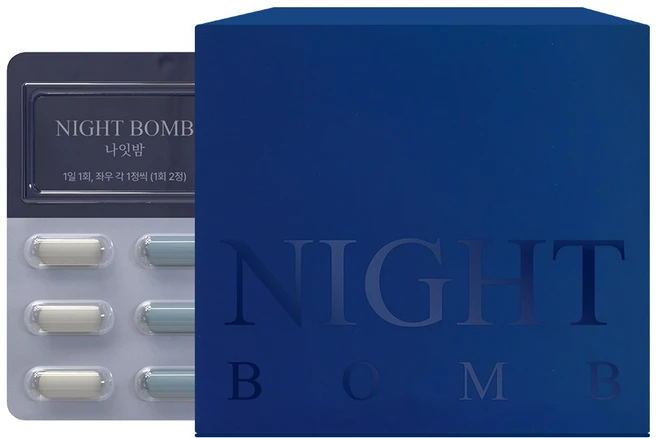 케이다이어트랩 나잇밤 낙산 800mg 수면 다이어트 포스트바이오틱스, 1개, 60정 - 쿠팡