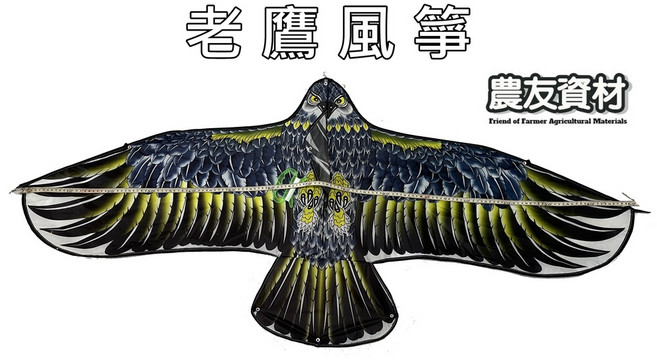農友資材 老鷹風箏 大風箏 嚇鳥 防鳥, 1個