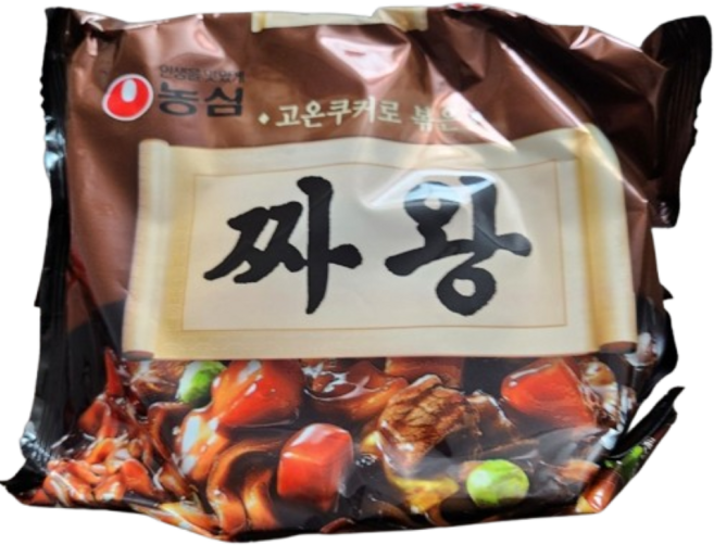 농심 짜왕 봉지라면, 4개