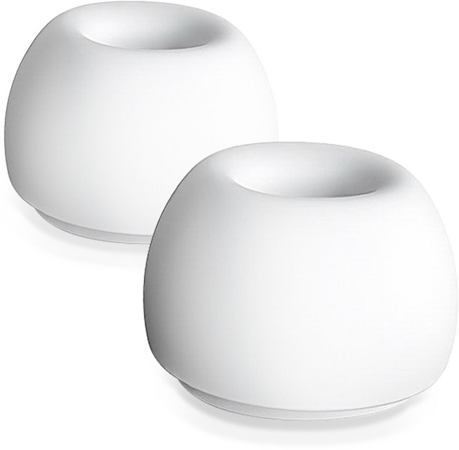 더조은셀러 스윗팁 실리콘 이어팁 대 중 소 XXS XS S M L 2P 2개 에어팟 프로3 호환, 화이트(에어팟 프로3), 1세트