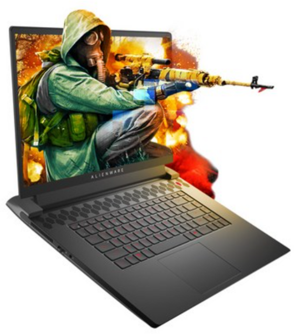 델 2023 에일리언웨어 M17 R5 라이젠7 라이젠 6000 시리즈 지포스 RTX 3070 Ti, Dark Side of the Moon, 2TB, 32GB, WIN11 Pro, DAWM17R5-WP11KR