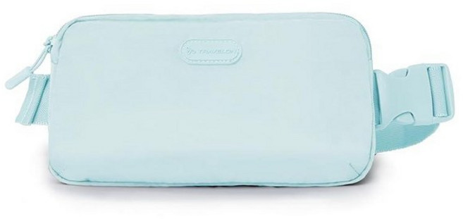 Travelon 유니 패킹 인텔리전스 Pi Everyway 폰 슬링/벨트 백 아이스 민트. 단일 사이즈 백 195044