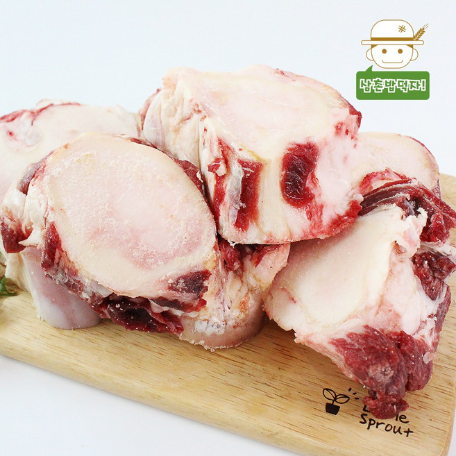 [나주목장] 전라도 한우 1등급 사골 2 8kg, 1개