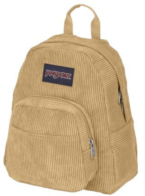 잔스포츠 JANSPORT 별 클릭커 키링 증정 하프파인트 코듀로이 미니백팩 CURRY 코드 CORDUROY 매장정품 214696, ONESIZE