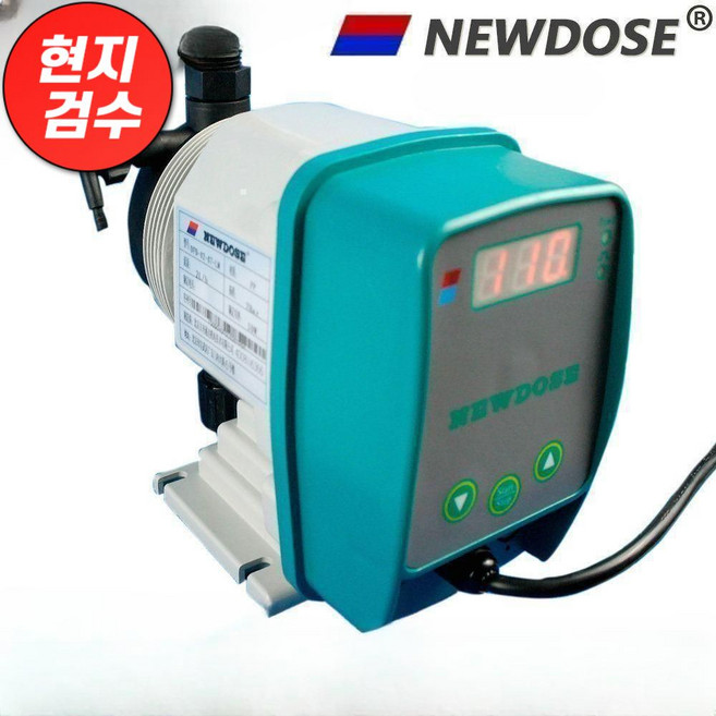 뉴심플몰 액체 정량 펌프 디지털 약품 주입기 미세 조절 전자 정밀 펌프 1.1L/H, DFD-06-07-X, 1개