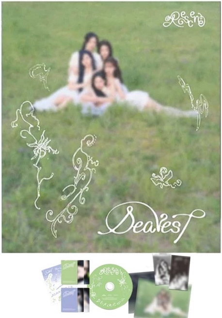 RESCENE Dearest 두 번째 싱글 앨범 Dear Ver. 포토북 + CD 포토카드 2장 프린트 사진 스티커 포스터 Deja Vu