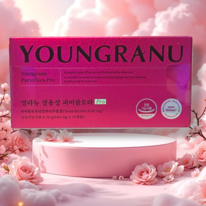 장영란 파비플로라 체지방감소 효능 영라뉴 장용성, 1개, 14회분