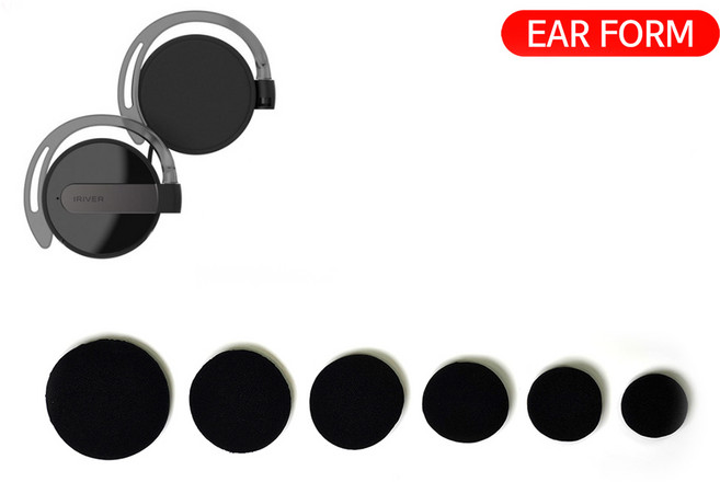 아이리버 호환 헤드셋 이어 패드 이어솜 커버 IRIVER IEH-10C, 40mm (M001)