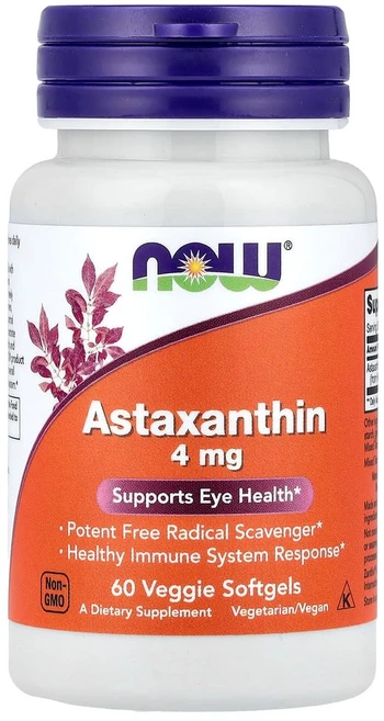 나우푸드 아스타잔틴 4mg 베지 소프트젤 60정, 1개 - 쿠팡