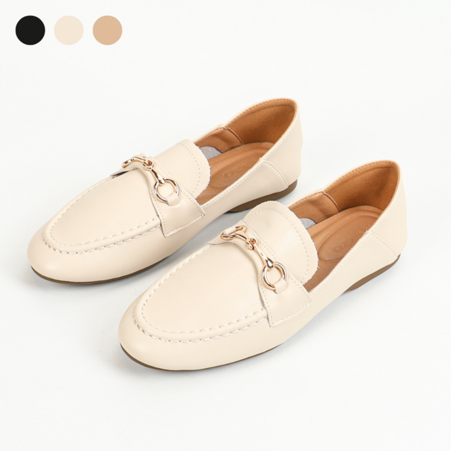 페조 여성 로퍼 플랫 단화 천연소가죽 구두 PZLPLT 9668