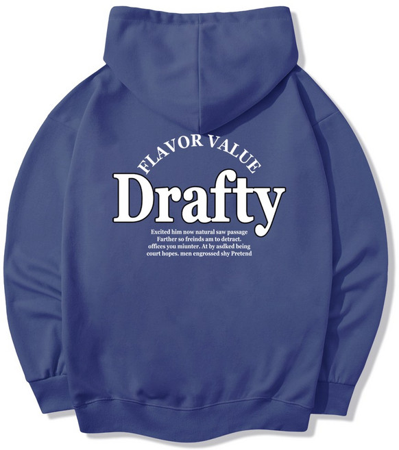 일루소 스탠다드 기모 드래프티 후드티