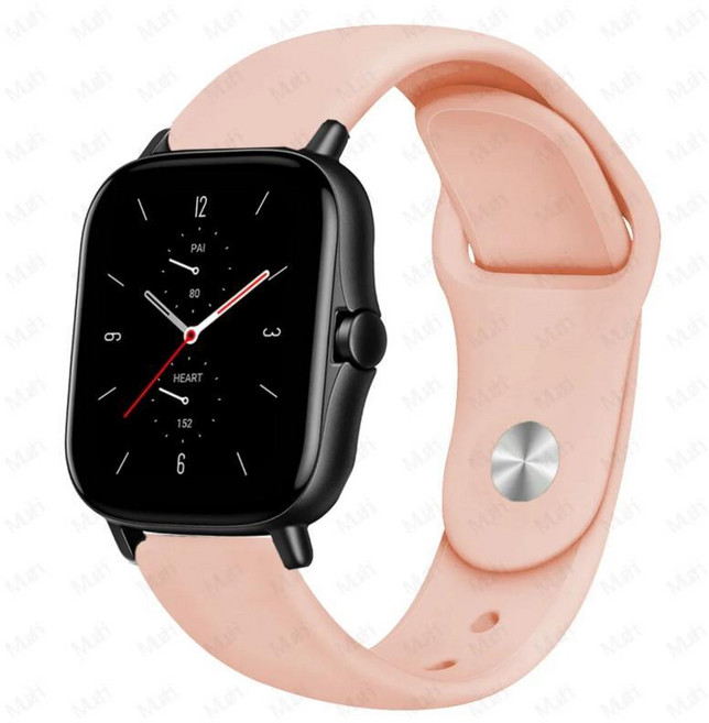 실리콘 팔찌 밴드 시계 스트랩, 29. Pink sand 14, A. 20mm watch band, 1개